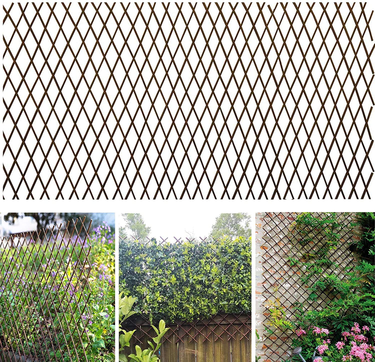 GBYARD Willow Expandable Trellis Fence